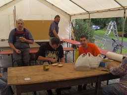 Aufbau Seefest 2008